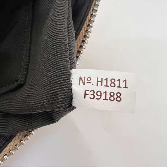 COACH Corner Zip Wristlet Clutch Signature Light Khaki - Picture 15 of 15